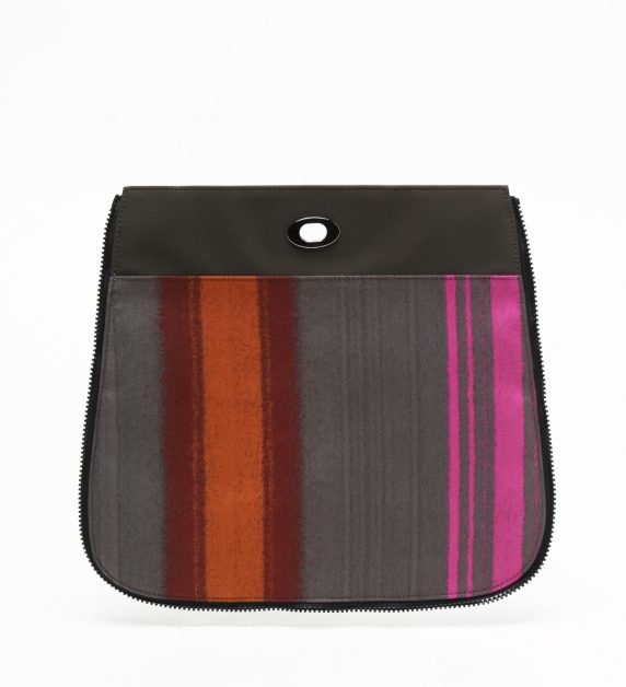 Tote Pocket - Painted Stripes